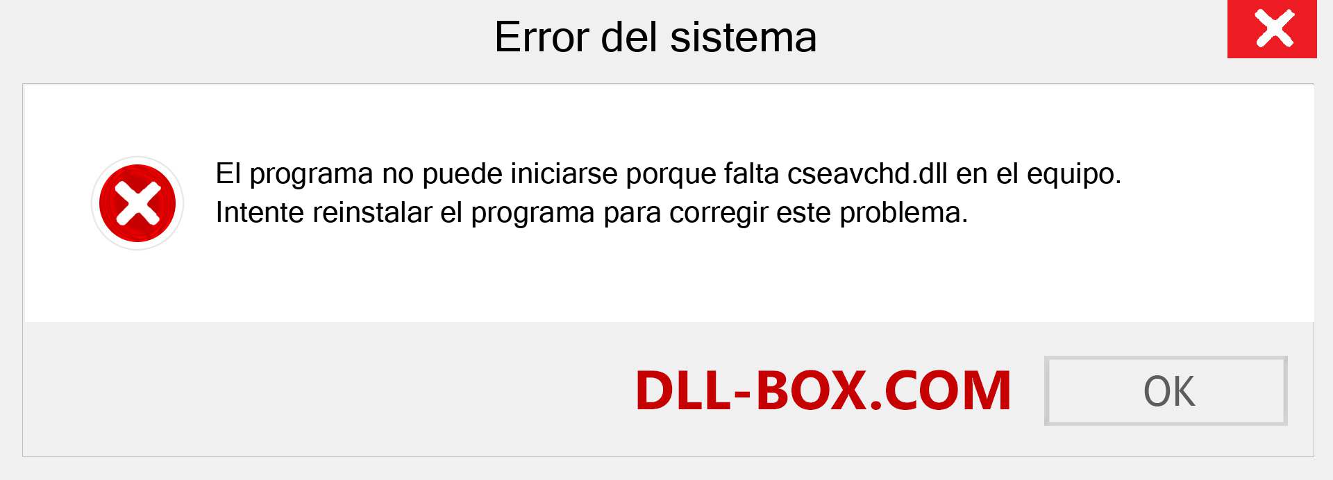 ¿Falta el archivo cseavchd.dll ?. Descargar para Windows 7, 8, 10 - Corregir cseavchd dll Missing Error en Windows, fotos, imágenes